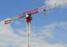 Кулокран - тролейна стрела - горно въртене Terex Comedil (Zeppelin) CTT 202-8
