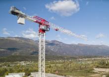 Кулокран - тролейна стрела - горно въртене Terex Comedil (Zeppelin) CTT 472-20