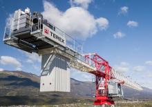 Кулокран - тролейна стрела - горно въртене Terex Comedil (Zeppelin) CTT 472-20