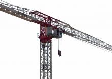 Кулокран - тролейна стрела - горно въртене Terex Comedil (Zeppelin) CTT 721-40