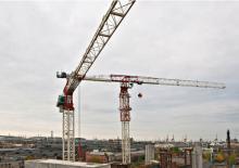Кулокран - тролейна стрела - горно въртене Terex Comedil (Zeppelin) CTT 721B-40