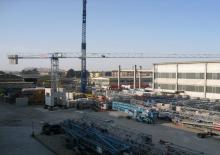 Кулокран - тролейна стрела - горно въртене Edilgru E 40 10 CT