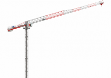 Кулокран - тролейна стрела - горно въртене Krupiński KR 96-5 FLAT TOP