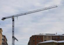 Кулокран - тролейна стрела - горно въртене Comansa LC1040