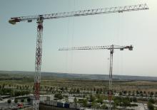 Кулокран - тролейна стрела - горно въртене Comansa LC1044