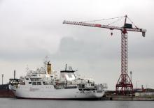 Кулокран - тролейна стрела - горно въртене Potain MD 1100-40 t