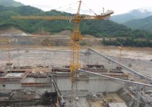 Кулокран - тролейна стрела - горно въртене Potain MD 1600 Topbelt 24