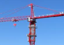 Кулокран - тролейна стрела - горно въртене Potain MD 509 M25