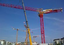Кулокран - тролейна стрела - горно въртене Raimondi MRT 223