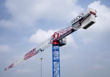Кулокран - тролейна стрела - горно въртене Raimondi MRT159