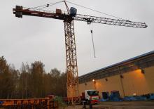 Кулокран - тролейна стрела - горно въртене Terex Peiner SK 126-F-TS 18.2