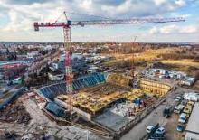Кулокран - тролейна стрела - горно въртене Terex Peiner SKC 136-E-TS 19.1