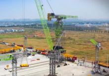 Кулокран - тролейна стрела - горно въртене Zoomlion T1200-64