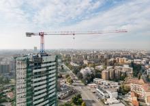 Кулокран - тролейна стрела - горно въртене Raimondi T147-8