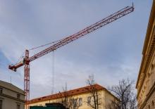 Кулокран - тролейна стрела - горно въртене Wolffkran WK 71 SL