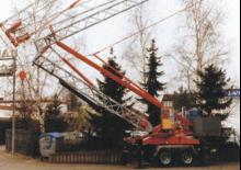 Кулокран монтиран върху камион - тролейна стрела - долно въртене Scheuermann Blitzlift 16 - 20 B
