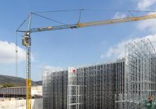 Кулокран монтиран върху камион - тролейна стрела - долно въртене Liebherr MK 88-4.1 