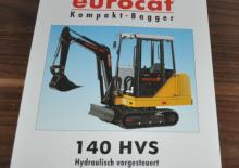 Мини екскаватори Öswag 140 HVS eurocat