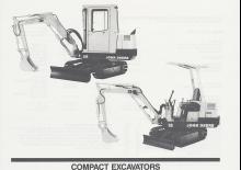 Мини екскаватори John Deere Construction 15
