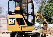 Мини екскаватори Caterpillar 301.4C