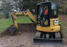 Мини екскаватори Caterpillar 303E CR