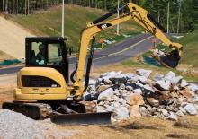 Мини екскаватори Caterpillar 304D