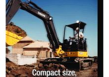 Мини екскаватори John Deere Construction 35D