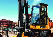 Мини екскаватори John Deere Construction 50G