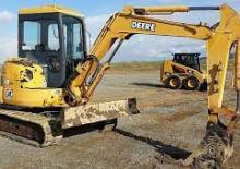 Мини екскаватори John Deere Construction 50ZTS