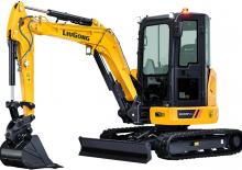 Мини екскаватори Liugong 9035FZTS