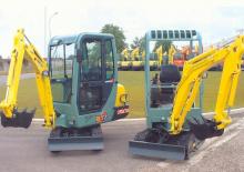 Мини екскаватори Yanmar B 17-3