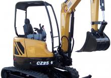 Мини екскаватори Cams CZ25