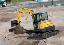 Мини екскаватори New Holland E55B