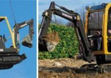 Мини екскаватори Volvo EC15B XR