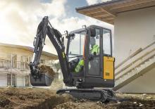 Мини екскаватори Volvo EC15E