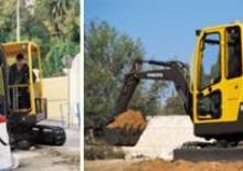 Мини екскаватори Volvo EC20 XT