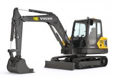 Мини екскаватори Volvo EC55 ELECTRIC