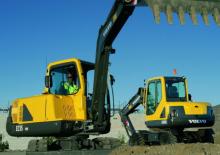 Мини екскаватори Volvo EC55 PRO