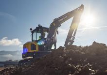 Мини екскаватори Volvo ECR40