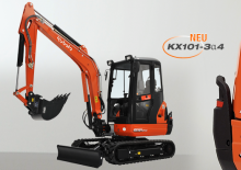 Мини екскаватори Kubota KX101-3α4