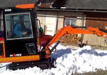 Мини екскаватори Hanix N 150-2