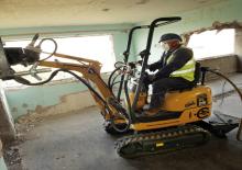 Мини екскаватори Komatsu PC09-1
