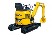 Мини екскаватори Komatsu PC10MR-2