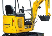 Мини екскаватори Komatsu PC16R-3