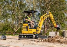 Мини екскаватори Komatsu PC18MR-5
