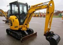 Мини екскаватори Komatsu PC20