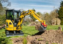 Мини екскаватори Komatsu PC24MR-5
