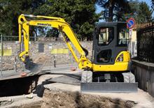Мини екскаватори Komatsu PC45R-8