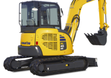 Мини екскаватори Komatsu PC45MR-3