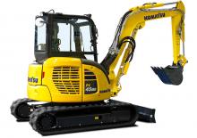 Мини екскаватори Komatsu PC45MR-5E0